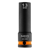 NEO TOOLS Dugi udarni nasadni ključ 1/2", 13 × 78 mm, CrMo